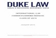 Duke University School of Law || 210 Science Drive || Box 90367 … · 2019-10-11 · NALP Directory 12 b. Chambers USA & Chambers Global 12 c. Rival Edge Website 13 2. General Legal