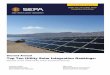 Second Annual Top Ten Utility Solar Integration Rankings · solar programs and projects, so results are not necessarily representative of a typical utility in ... sources, such as