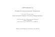 ACT Appendix D - Draft Environmental AnalysisOct 22, 2019  · Draft Environmental Analysis Table of Contents TABLE OF CONTENTS ... Draft Environmental Analysis Introduction and Background