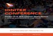 IGNITER CONFERENCEignitercon.com/2018/Igniter-Startup-Sponsorship.pdf · 2018-09-25 · for Leadership, Team building, Pitching and Communication. 500+ Attendees to network with: