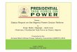 by Engr. Beks Dagogo - Jack FNSE Chairman, Presidential Task Force on Power, Nigeria · 2019-09-02 · Nigeria Power Sector Reform 2/2 Presidential Task Force on Power 10. Develop