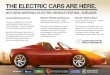 THE ELEC T RIC CARS ARE HERE. · THE ELEC T RIC CARS ARE HERE. 2010 AEVA NA T IONAL ELEC T RIC VEHICLE FES T IVAL, A DELAIDE. AUS T RALIAN ELEC T RIC VEHICLE ASSOCIA T ION This year