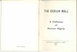THE BERLIN WALL › wp-content › uploads › 1962 › 01 › Germany-Berli… · Secretary-General: SIR LESLIE MUNRO, K.C.M.G., K.C.V.O. Former President ofLhe General Assembly
