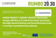 H2020 PROJECT ENERGY WATER: Improving energy efficiency in … › conama › download › files › conama2018 › AEs 20… · 2018-12-20 · through benchmarking and benchlearning