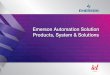Emerson Automation Solutions Products & Services › wp-content › uploads › 2019 › 06 › Emerson... · 2019-06-21 · DeltaV SIS with Electronic Marshaling SZ Controller CSLS