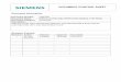 DOCUMENT CONTROL SHEET - Siemens ... DOCUMENT CONTROL SHEET . Document Information: Document Number: IOM-005 Document Name: INSTALLATION AND OPERATION MANUAL FOR REDU Document Category: