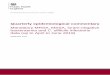 Quarterly epidemiological commentary ... Quarterly epidemiology commentary: mandatory MRSA, MSSA and