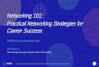 Networking 101: Practical Networking Strategies for Career ......1 Networking 101: Practical Networking Strategies for Career Success Maiko Minami Senior Manager, Strategy and Implementation,