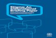 Stigma: An International Briefing Paper · Stigma: An International Briefing Paper Tackling the discrimination, stigma and social exclusion experienced by people with mental health