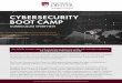 CYBERSECURITY BOOT CAMP · The Cybersecurity Boot Camp is for anyone who needs to know how to keep data safe from prying eyes. Enrolling can help you achieve your goals if you say