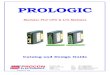PROLOGIC - proconel.com › wp-content › uploads › 2019 › 05 › PROLO… · PROLOGIC is an innovative modular PLC system which provides a simple low cost solution for distributed