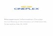Management Information Circularirfiles.cineplex.com/reportsandfilings/annuallyquarterlyreports/MIC... · executive compensation; and ... retired CAO and CFO of Royal Bank of Canada