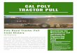 TRACTOR PULL CAL POLYtractorpull.calpoly.edu/DonorPacket.pdf2020 Cal Poly Tractor Pull Club Donor Form Donation Please check one: o $100 o $250 o $500 o Other $_____ In appreciation