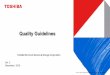 Quality Guidelines Quality Assurance System (Quality Assurance Procedure) Figure 2-1-2 Quality Assurance