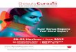 Kasım 20-22 Haziran / June 2019 · 15th International Cosmetics, Beauty, Hair Exhibition – BeautyEurasia, brought 374 exhibitor companies from 36 countries together with 11,786