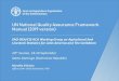 UN National Quality Assurance framework (NQAF) Manual ... · Quality Assurance Frameworks Manual (UN NQAF Manual) for Official Statistics and the recommendations contained therein