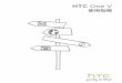 HTC One Vdown3.myreadme.com › manualdown › soft › 20120405_HTC_One_V_CHT_UM.pdf初次設定 HTC One V 14 需要使用手機的快速指引嗎？ 14 熟悉新手機的功能 HTC