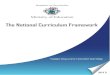 NATIONAL CURRICULUM FRAMEWORK Published by the Ministry … · The Seychelles National Curriculum – a framework for learning and teaching (2013) replaces the National Curriculum