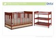 Stella Nursery-In-A-Box · Stella 3-in-1 Crib • Converts from crib to: toddler bed, to daybed (toddler guard rail sold separately) • 3 Position mattress height adjustment •