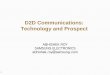 D2D Communication: Technology and 3 Introduction ¢â‚¬¢ What is D2D (Device-to-Device) communication? D2D