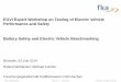 EGVI Expert Workshop on Testing of Electric Vehicle ......Battery Safety and Electric Vehicle Benchmarking EGVI Expert Workshop on Testing of Electric Vehicle Performance and Safety
