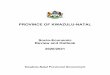 PROVINCE OF KWAZULU-NATAL - KZN Treasury Estimates of Pro… · ISBN: ISBN No. 1-920041-49-4 To obtain further copies of this document, please contact: Provincial Treasury 5th Floor