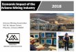 Arizona Mining Association 916 W. Adams Street Phoenix, … · 2020-06-25 · Arizona Mining: $11.5 billion Economic Impact in 2018 Economic Impact of the Arizona Mining Industry