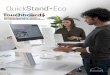 Humanscale’s QuickStand Eco - Cloudinary · Humanscale’s QuickStand Eco is the next generation in portable sit/stand products. Sleeker, easier to use and comprised of more sustainable