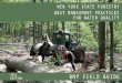 New York State Forestry Best Management …This BMP Field Guide is the property of For more information about forestry and water quality, contact: Watershed Agricultural Council Forestry
