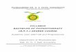 SYLLABUS BACHELOR OF PHYSIOTHERAPY (B.P.T.) DEGREE …libvolume7.xyz/physiotherapy/bsc/1styear/... · PADMASHREE DR. D. Y. PATIL UNIVERSITY (established under Section-3 of UGC Act.1956