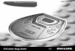 Shockproof CD Player AZT9230 - Philips€¦ · ECO-PLUS NiMH batteries AY 3362. Recharging the ECO-PLUS NiMH batteries on board 1 Make sure you insert the rechargeable ECO-PLUS NiMH