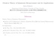 Modern Theory of Quantum Measurement and its ...as2.c.u-tokyo.ac.jp › archive › handai2009.pdfModern Theory of Quantum Measurement: † Section4ofK.KoshinoandA.Shimizu, Quantum