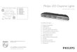 Philips LED Daytime Lights - megalys.no€¦ · created by hss france- 11.2009 - printed in France. 2 3 1 EN Important EN • DE • FR Thank you for buying the Philips LED Daytime