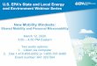 New Mobility Mindsets: Shared Mobility and Personal Micromobility · 2020-04-08 · U.S. EPA’s State and Local Energy and Environment Webinar Series 1 New Mobility Mindsets: Shared
