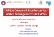 Africa Centre of Excellence for Water Managementpubdocs.worldbank.org/.../102218-09-ACE-Water-Management-Prese… · Management (AEM) 3. Water Science and Technology (WST) MSc. in