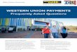 WEstErn Union PaymEnts · 2012-11-01 · Western Union Business Solutions is able to receive payments from any international bank. If you are experiencing problems, either contact