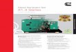 Diesel Generator Set X1.3 Series › sites › default › files › india › Gen Set... · 2019-12-02 · Diesel Generator Set X1.3 Series 20 kVA, 16 kWe Prime Latest Technology