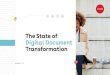 The State of Digital Document Transformation...business—how we engage our customers— with digital technology on our side. The State of Digital Document Transformation 1 DX is here