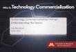 Technology Commercialization Primer: Understanding the …...Start-ups and Licenses Provides assessments and services to help parents and ... Utility patents – protects inventions;