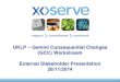 UKLP Gemini Consequential Changes (GCC) Workstream ... › ...External Stakeholder Presentation 26/11/2014 1 . Introduction to GCC The UKLink Programme is split into multiple Workstreams
