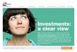 Investments: a clear view › doc › LIF › pdf › IG-SA-MRD.pdf · some extra money to spend on your family or to use on your dream holiday. Use the Budget Planner, found within