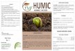 HUMIC - tecnufol.eutecnufol.eu/wp-content/uploads/2020/03/TNF-HUMIC-LABEL.pdf · TNF HUMIC is an excellent fertilizer mobilizer and an effective root absorption regulator. It is also