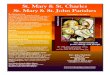 St. Mary & St. Charles St. Mary & St. John Parishes · 2017-12-28 · St. Mary Church, Bloomington St. John Church, Patch Grove St. Mary’s Religious Education: Confirmation class