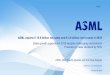 Sales growth expected in 2019 despite challenging environment … › - › media › asml › files › press-releases › ... · 2019-06-04 · Slide 6 January 23, 2019 2018 - Highlights
