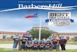 BARBERS HILL INDEPENDENT SCHOOL DISTRICT BarbersHill · 2017-07-13 · Barbers Hill Soaring Eagle Band, were selected from among 68,000 musicians for the Texas All-State Band. Only