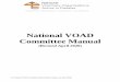 National VOAD Committee Manual · Ad Hoc Committees may be created and/or dissolved, as needed, by the Board. This manual is intended to educate Ad Hoc Committee Leaders about National
