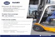 Forklift - WAI Global FB.pdf · Forklift Starters & Alternators ü ü 100% new units - Outright sales No core charges or handling ü Warranty rate reduction through extended ü Extensive