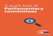 A quick look at Parliamentary committees · The parliamentary committees carry out Parliament’s in-depth work. They examine legislative proposals, amend them and vote on them during