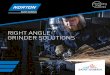RIGHT ANGLE GRINDER SOLUTIONS€¦ · 04 | PERFORMANCE SOLUTIONS FOR RIGHT ANGLE GRINDERS CUTTING 1 Cutting-disc for correct dimensioning. 3 5 7 2 4 6 8 BLENDING & REFINING Impart