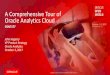 A Comprehensive Tour of Oracle Analytics Cloud · 2017-11-20 · Oracle Data cloud (including 5 Billion consumer profiles) to achieve actionable insights ERP CX ... Best Data Visualization